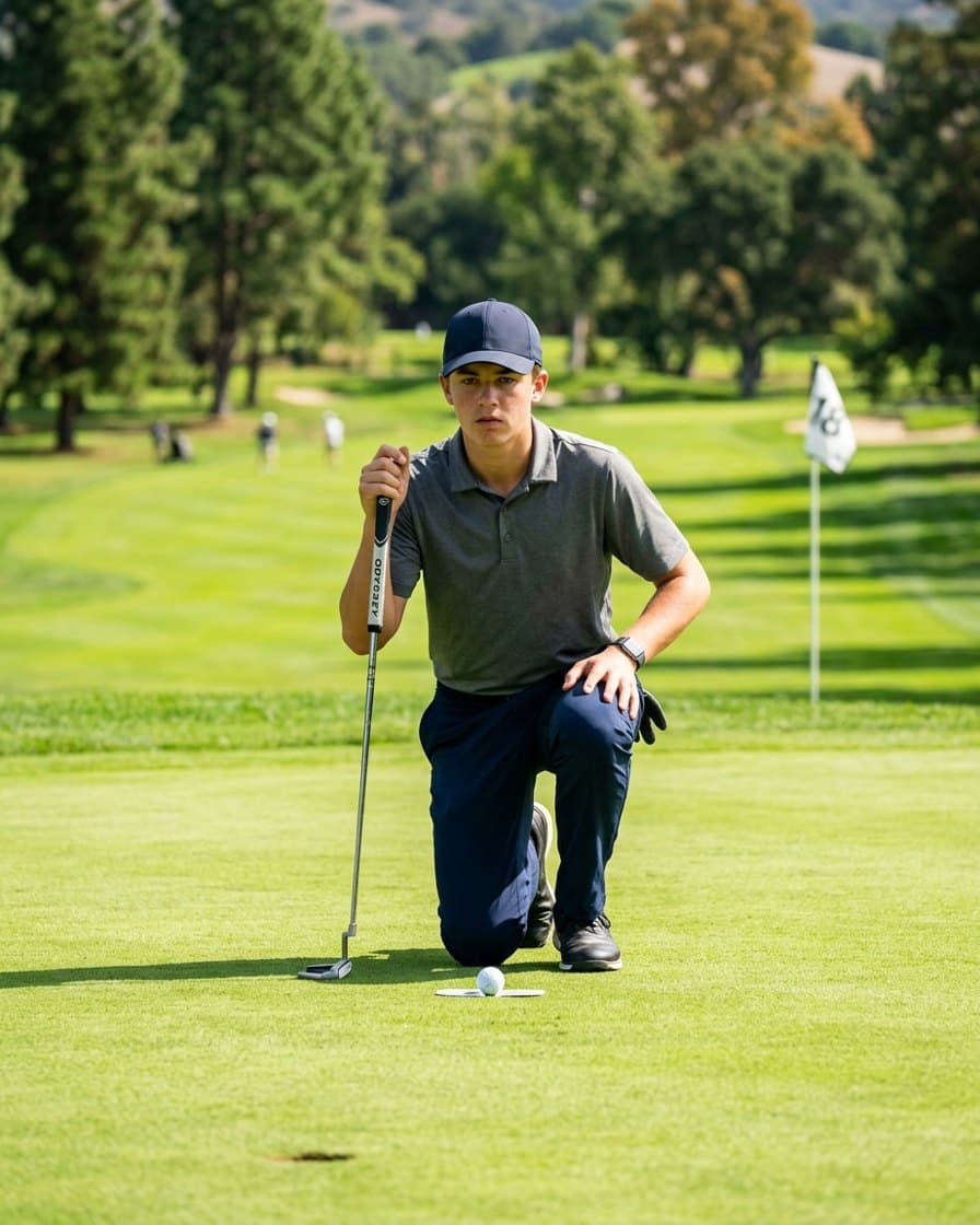 Marcus T., junior golfer, 71.2 avg